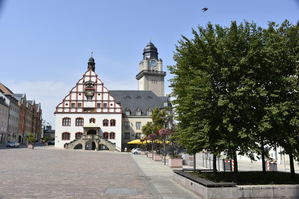 Hotel Garni Am Klostermarkt プラウエン エクステリア 写真